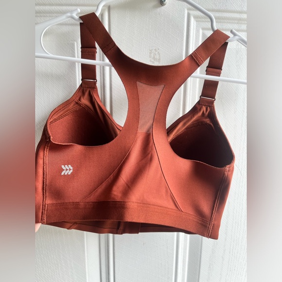 All in Motion Copper Zipper Sports Bra 34DD - Picture 2 of 5